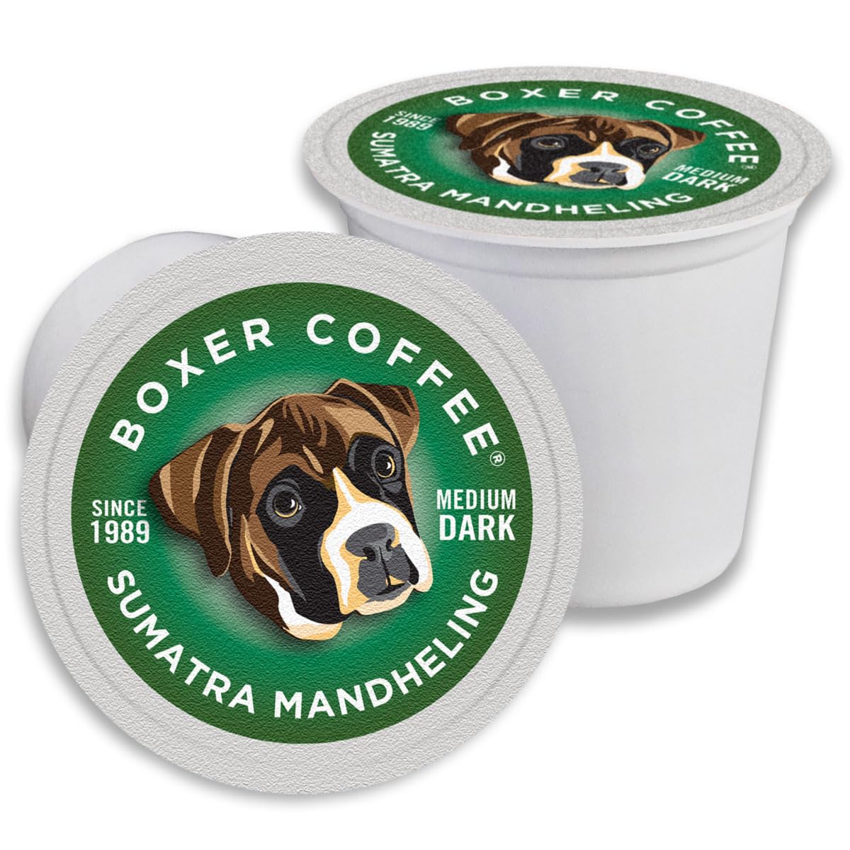 Boxer Coffee 48ct Sumatra Mandheling Pods – Single-Origin Medium Roast for Keurig