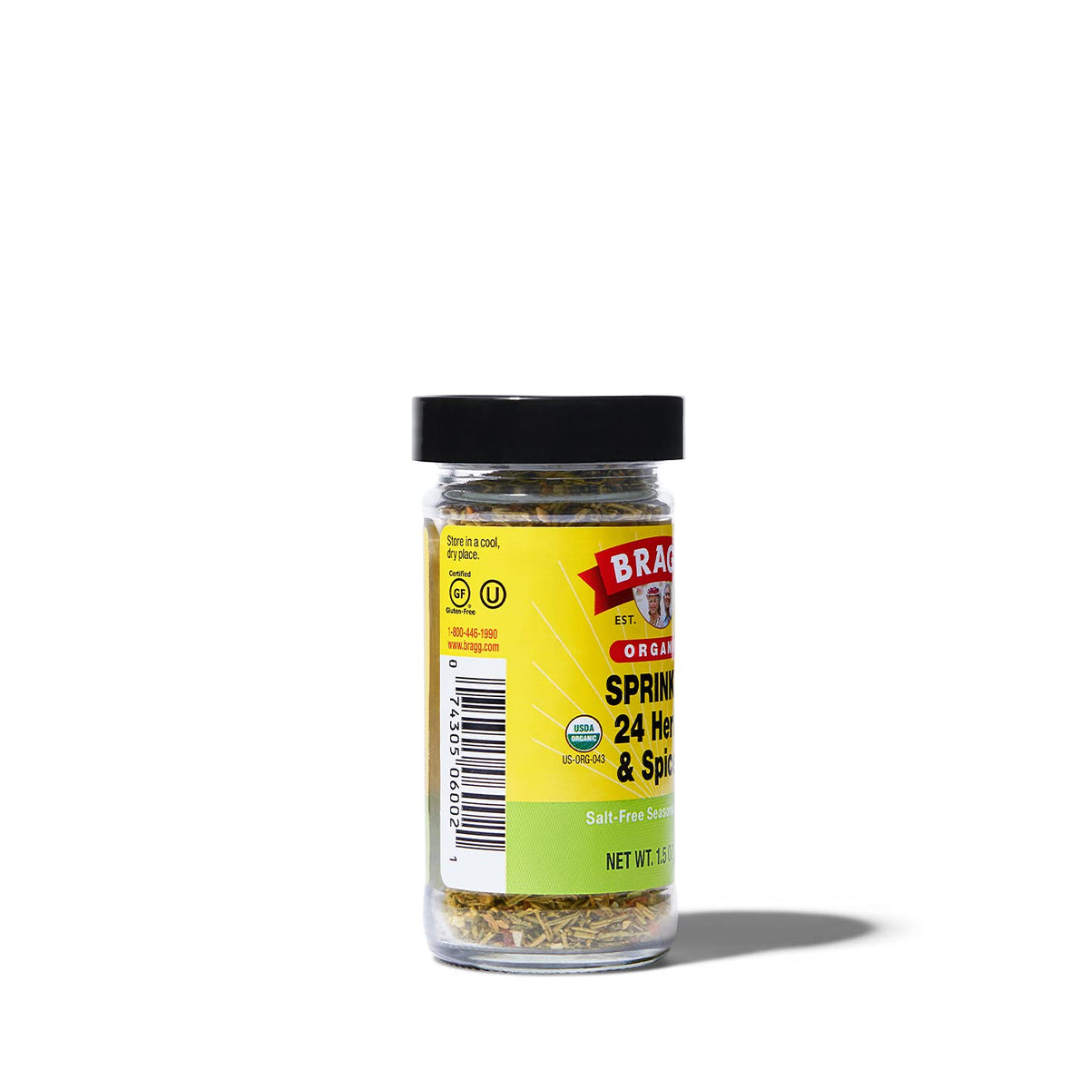 Bragg Sprinkle Herbs and Spices Seasoning - 1.5 oz Jar, 3 Pack | Flavor Boost for Everyday Cooking