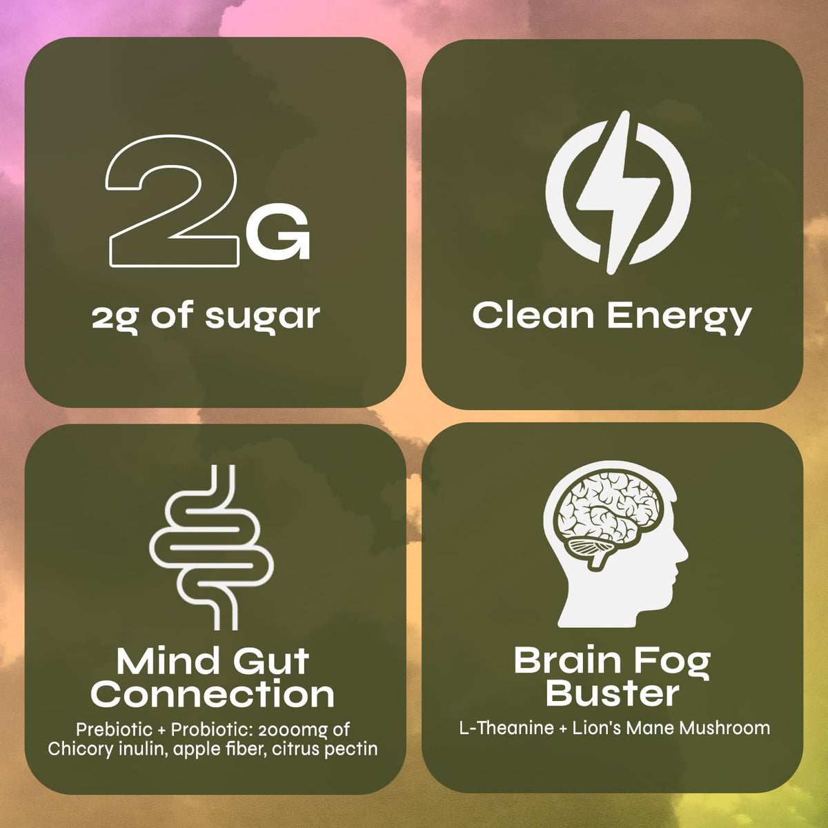 Brainista Yerba Magic Yerba Mate Packets – Instant Clean Energy & Focus (Strawberry Matcha, 20 Sticks)
