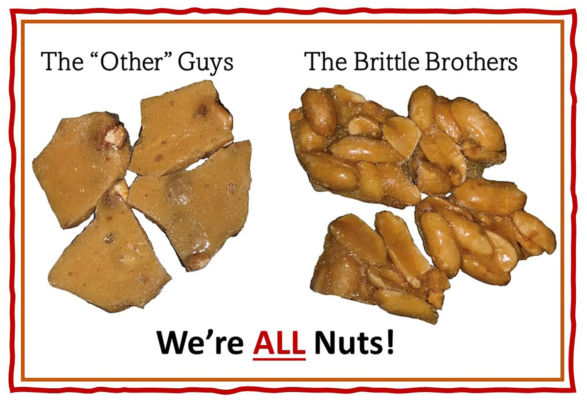 Brittle Brothers Peanut Brittle – 16 oz Gift Box | Gourmet Candy