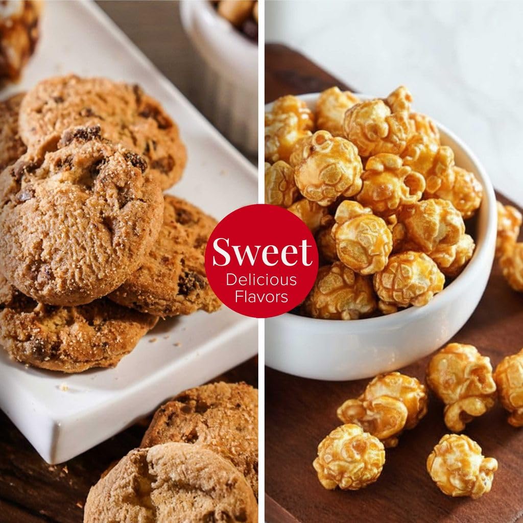 Broadway Basketeers Mother's Day Gift Basket | Gourmet Cookies, Popcorn & Candy Tower | Kosher