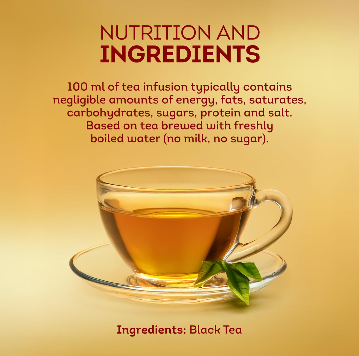 Brooke Bond Red Label Black Tea – Premium Loose Leaf, 900g