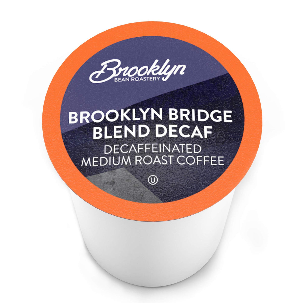 Brooklyn Beans Brooklyn Bridge Decaf Coffee Pods - Bold Flavor, Keurig Compatible, 40 Count