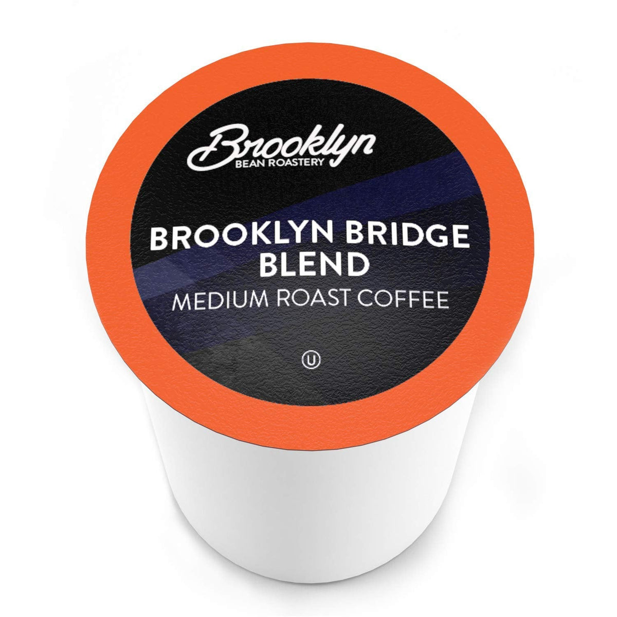 Brooklyn Beans Brooklyn Bridge Blend Gourmet Coffee - Rich Medium Roast, 40-Count Pods for Keurig 2.0