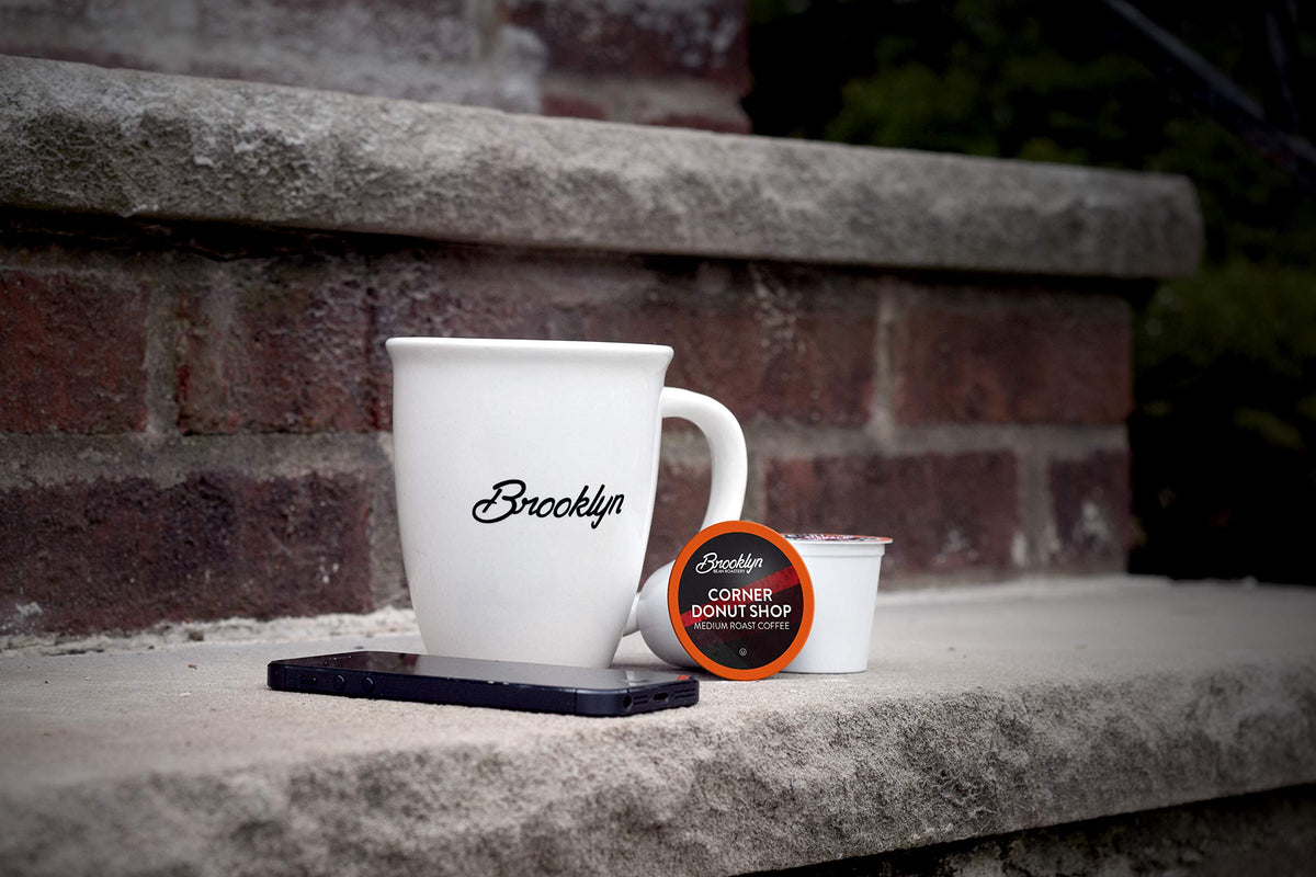 Brooklyn Beans Corner Donut Shop Gourmet Coffee Pods – Keurig K-Cup Compatible, 40 Count