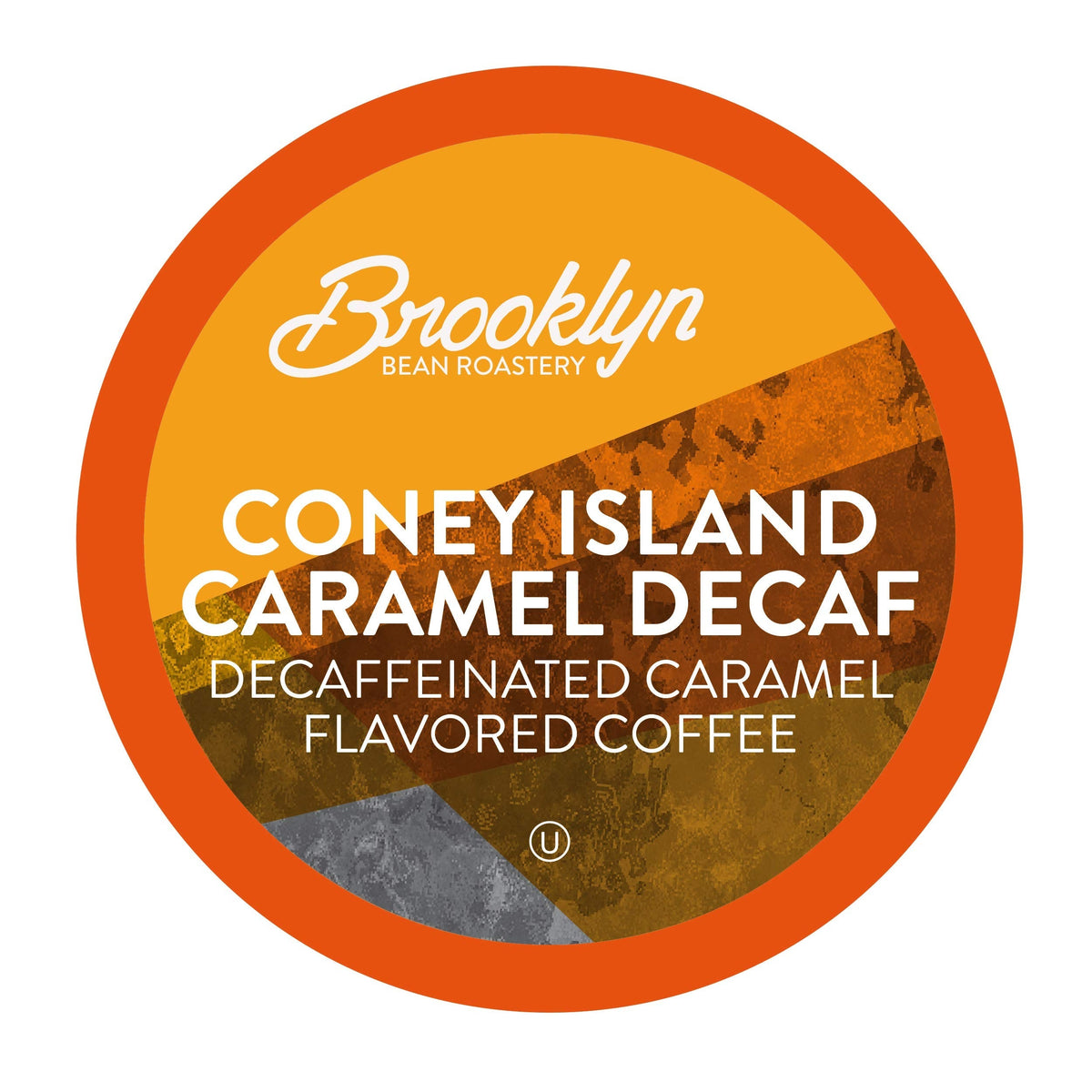 Brooklyn Beans Coney Island Caramel Decaf Pods — 40 Count, Keurig Compatible