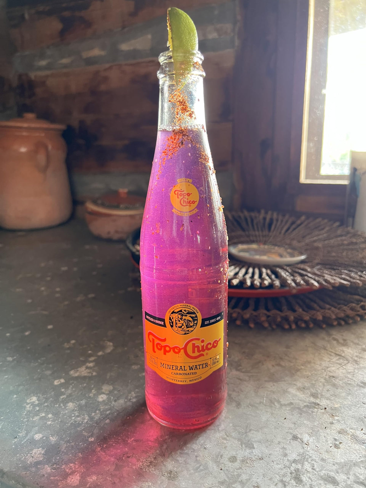 Brushfire Farms Prickly Pear Simple Syrup — 40 Fl Oz, Handpicked Texas Prickly Pear