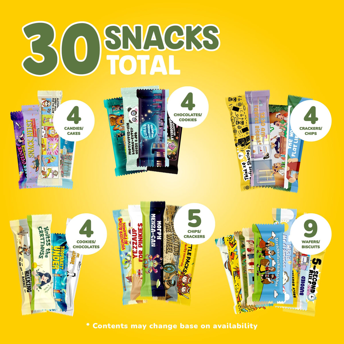 Bubsooboo's Wild Snacks: International Snack Box – Giftable Global Treats