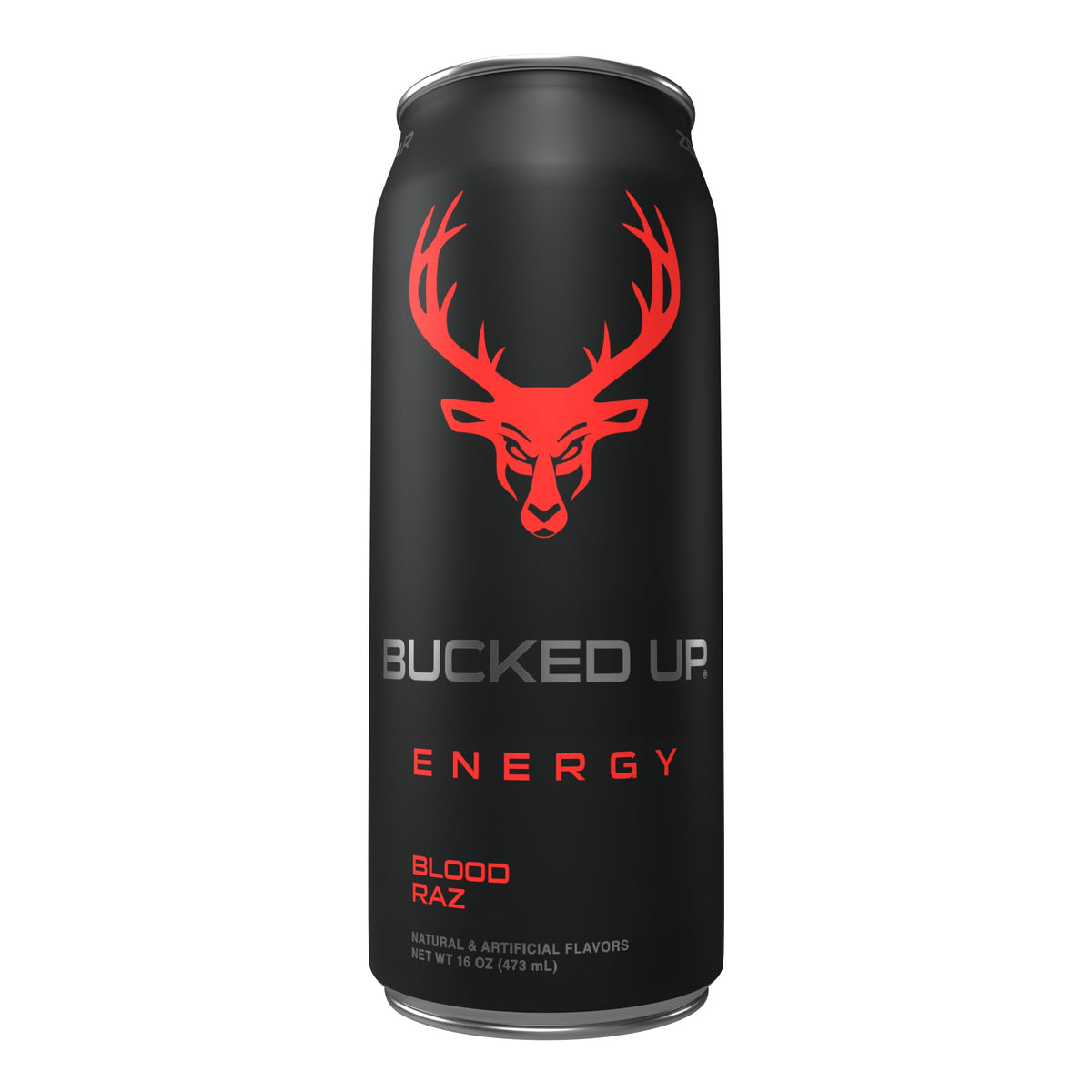Bucked Up Energy Drink Blood Raz 300mg - 12 CT (Sugar-Free)