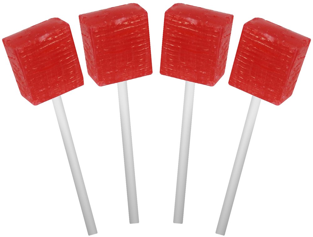 Buffalo Bills Old Fashioned Cinnamon Suckers – 42 Wrapped Cube Lollipops