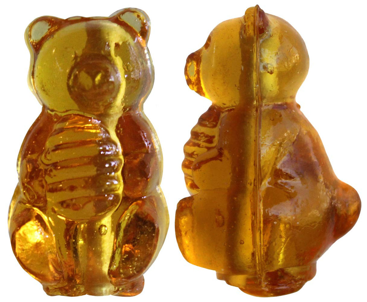 Buffalo Bills Honey Bears On A Stick - 48-Count Tub of Real Honey Suckers