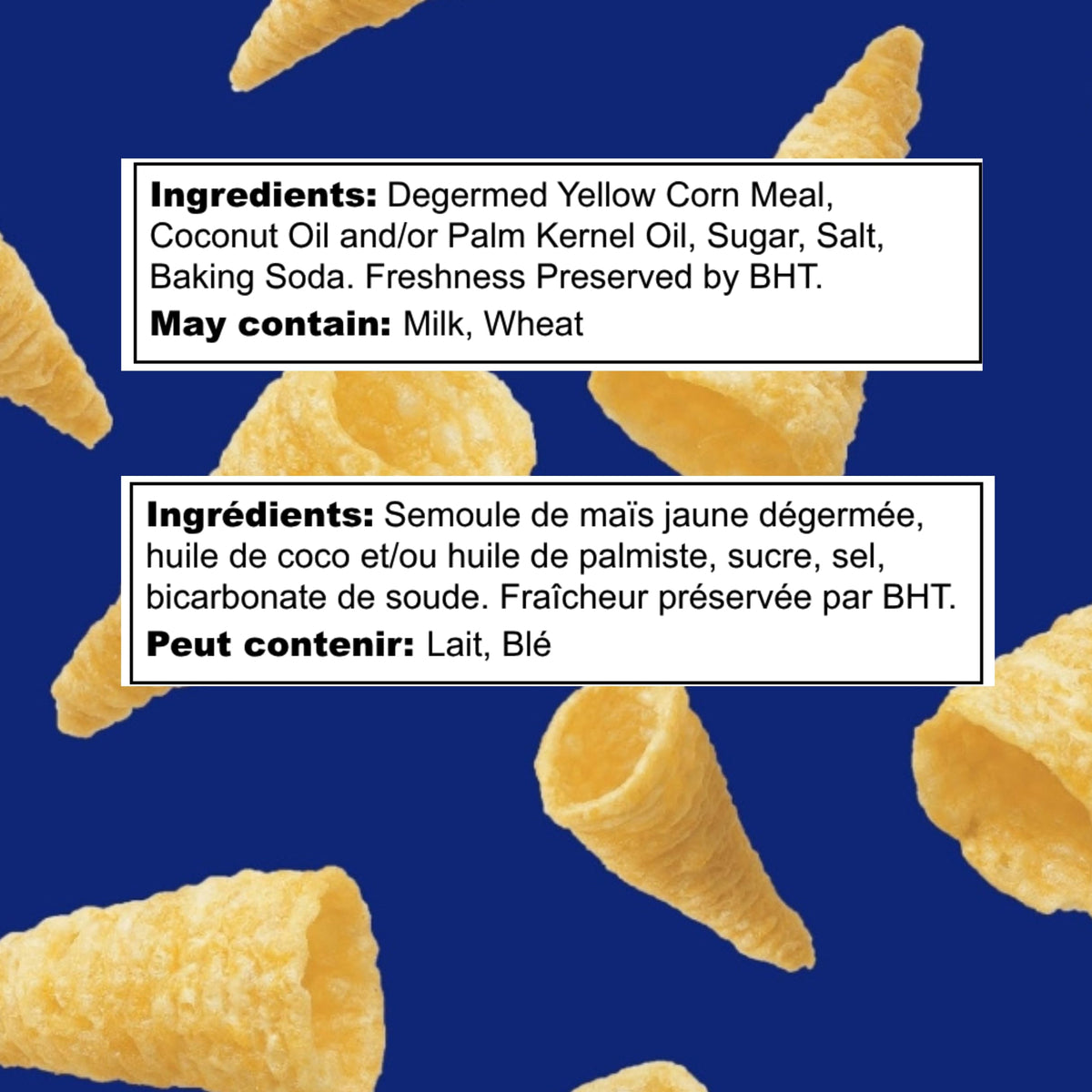 Bugles Original 7.5 oz (Pack of 4) – Crisp Horn-Shaped Corn Snacks