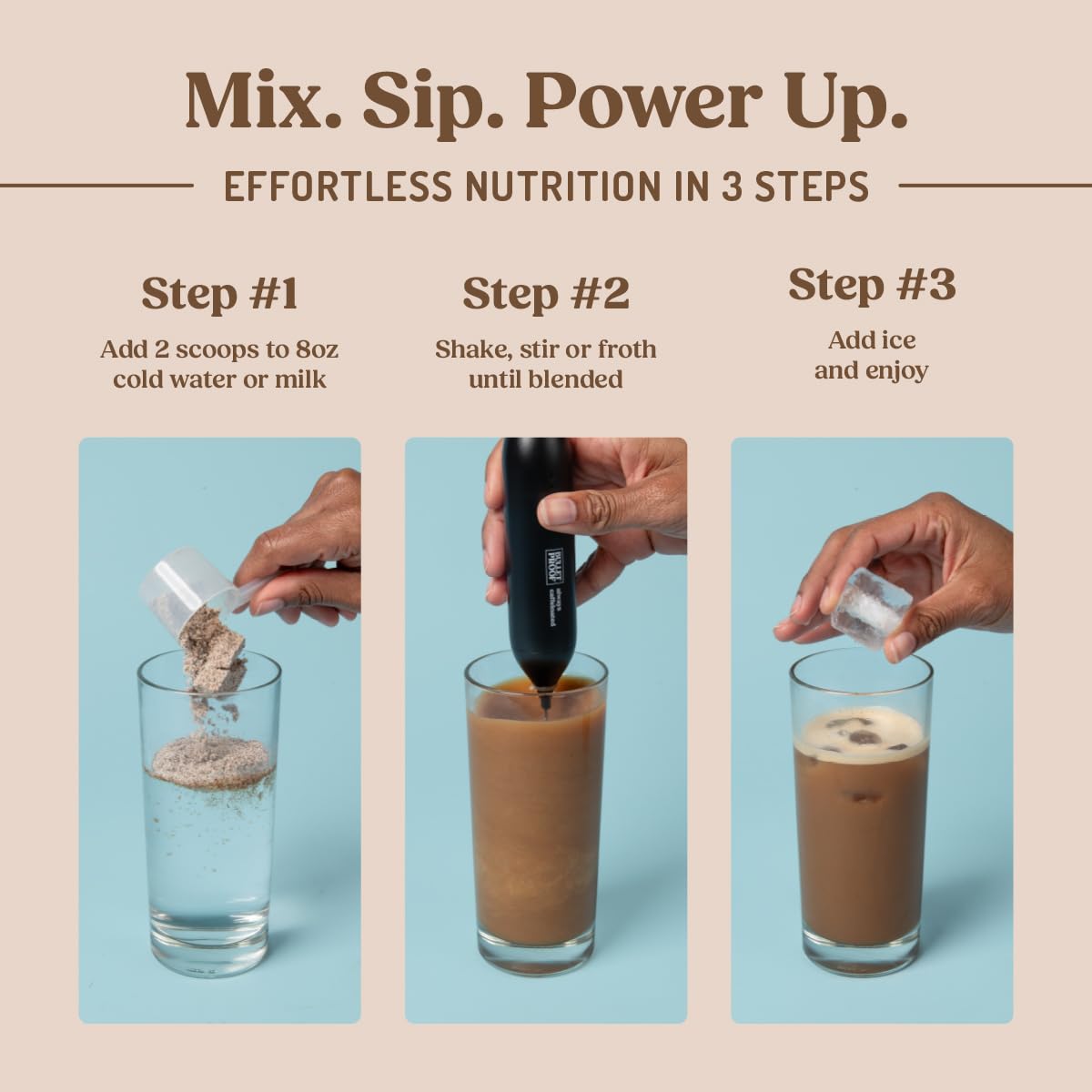 Bulletproof Iced Protein Coffee — Original, 14 Servings | 12g Whey + MCT Oil, 170mg Caffeine