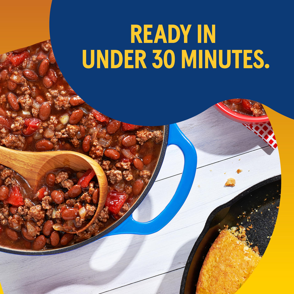 Bush's Best Chili Magic Starter Beans – 12 Cans, Gluten Free, 15.5 oz