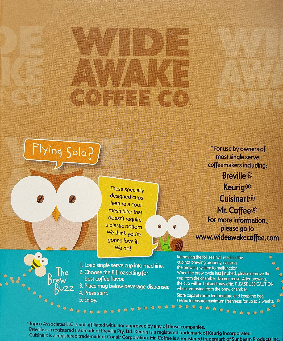 BUTO Wide Awake Blend – 32-Count Single Serve Cups, 100% Arabica, Mesh Technology