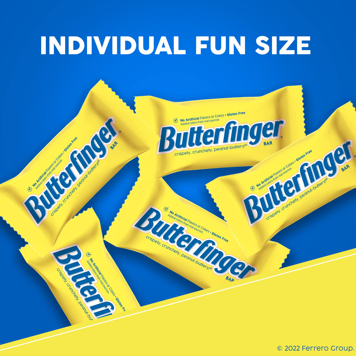 Butterfinger Fun Size Candy Bars – 6-Pack, Peanut-Buttery Chocolatey Crispety Crunchety