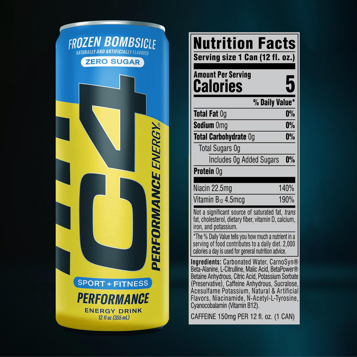 C4 Energy & Smart Energy Drinks Variety Pack — Sugar Free, Zero Calorie, 4 Flavors (12 Pack)