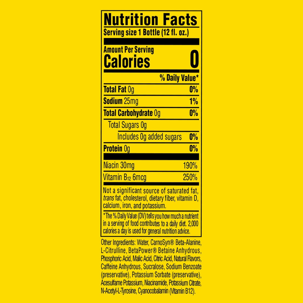 C4 Energy Non-Carbonated Zero Sugar Drink – Watermelon Flavor, 12 Fl Oz, Pack of 12