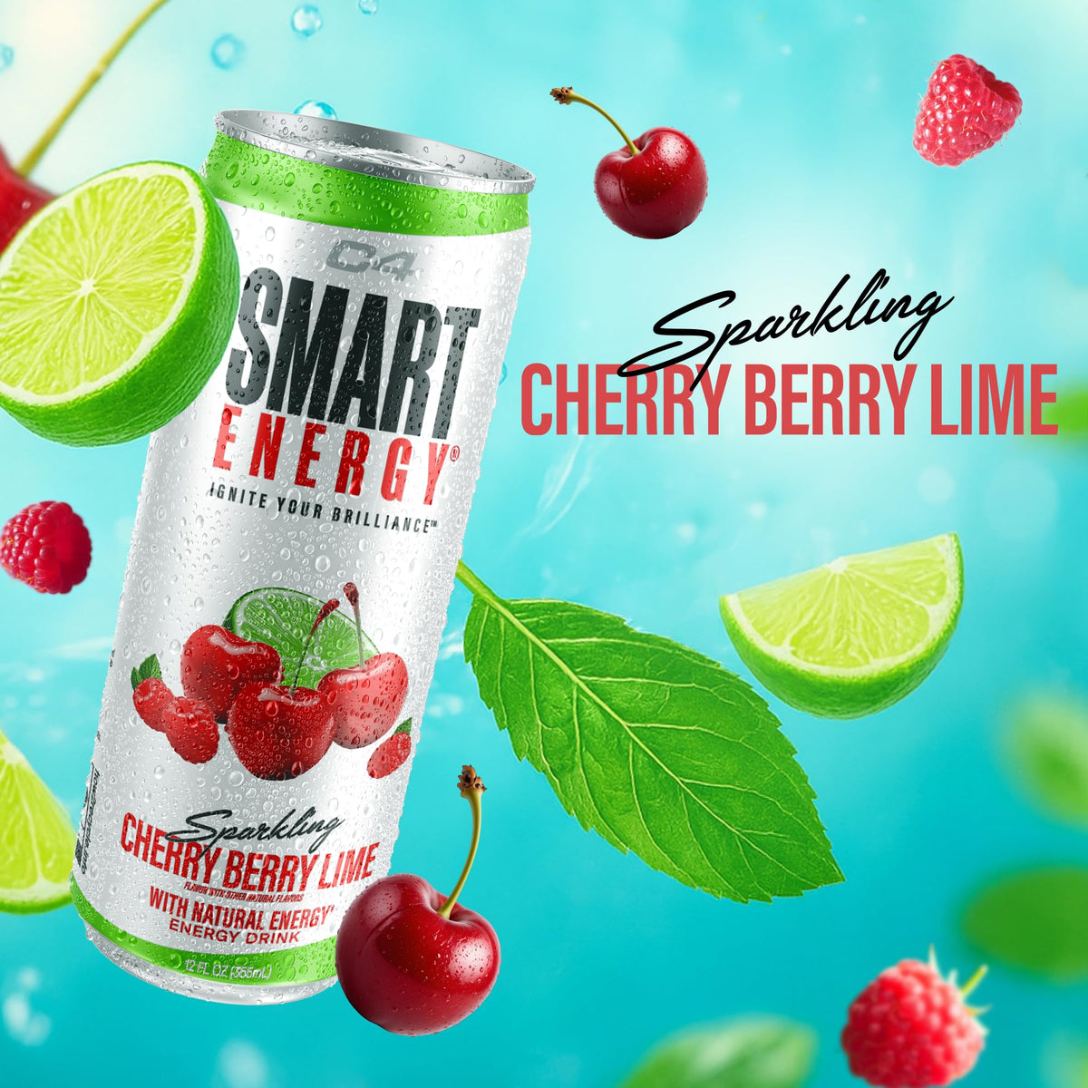 C4 Smart Energy Variety Pack – Sugar Free Energy, Focus & Nootropic Boost (12 Pack)