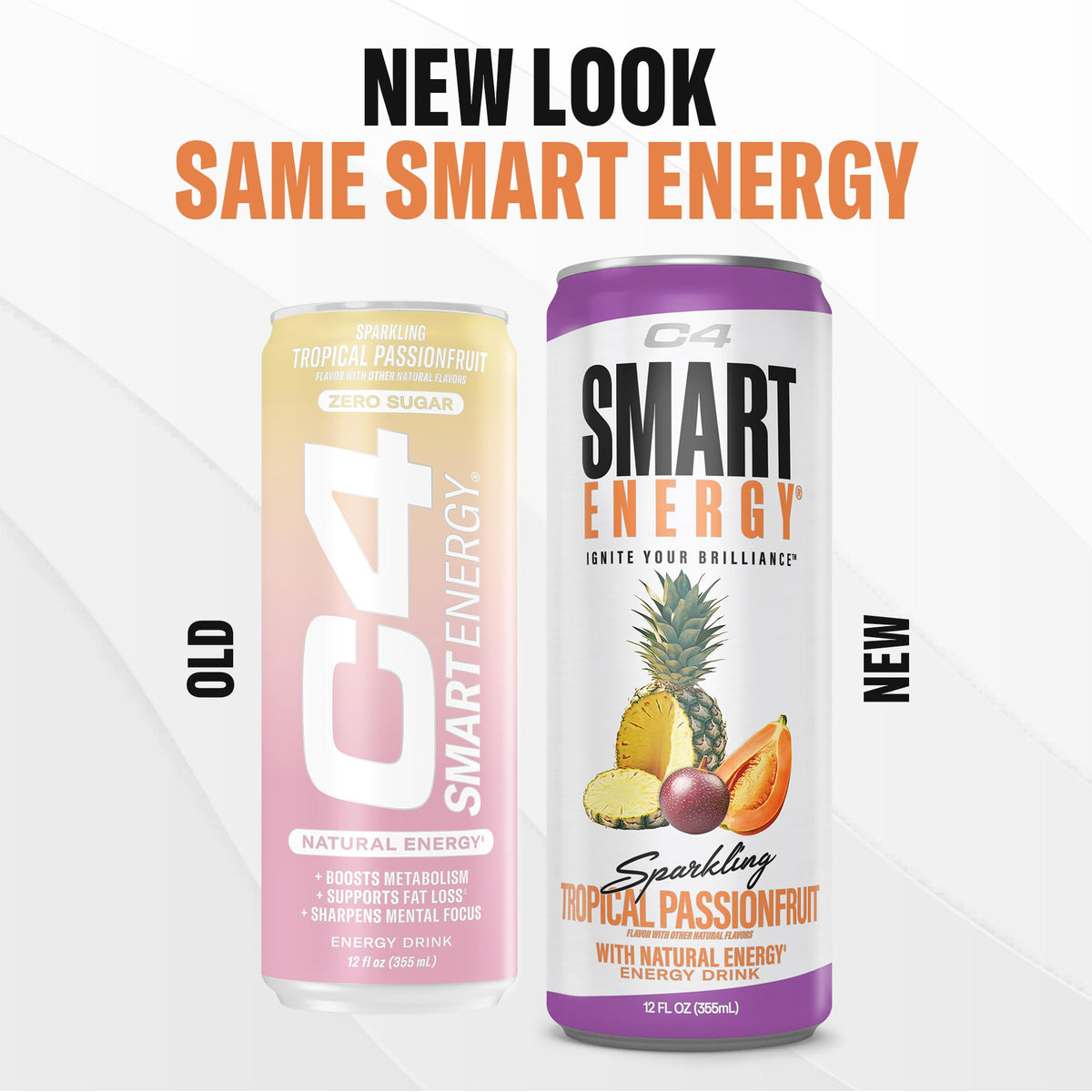 C4 Smart Energy Variety Pack – Sugar Free Energy, Focus & Nootropic Boost (12 Pack)