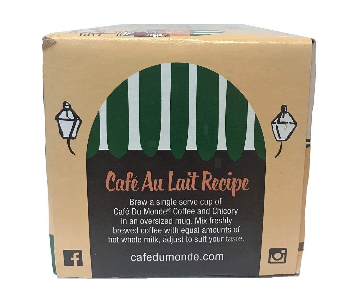 Cafe Du Monde Coffee & Chicory 24-Count Pods – Keurig Compatible
