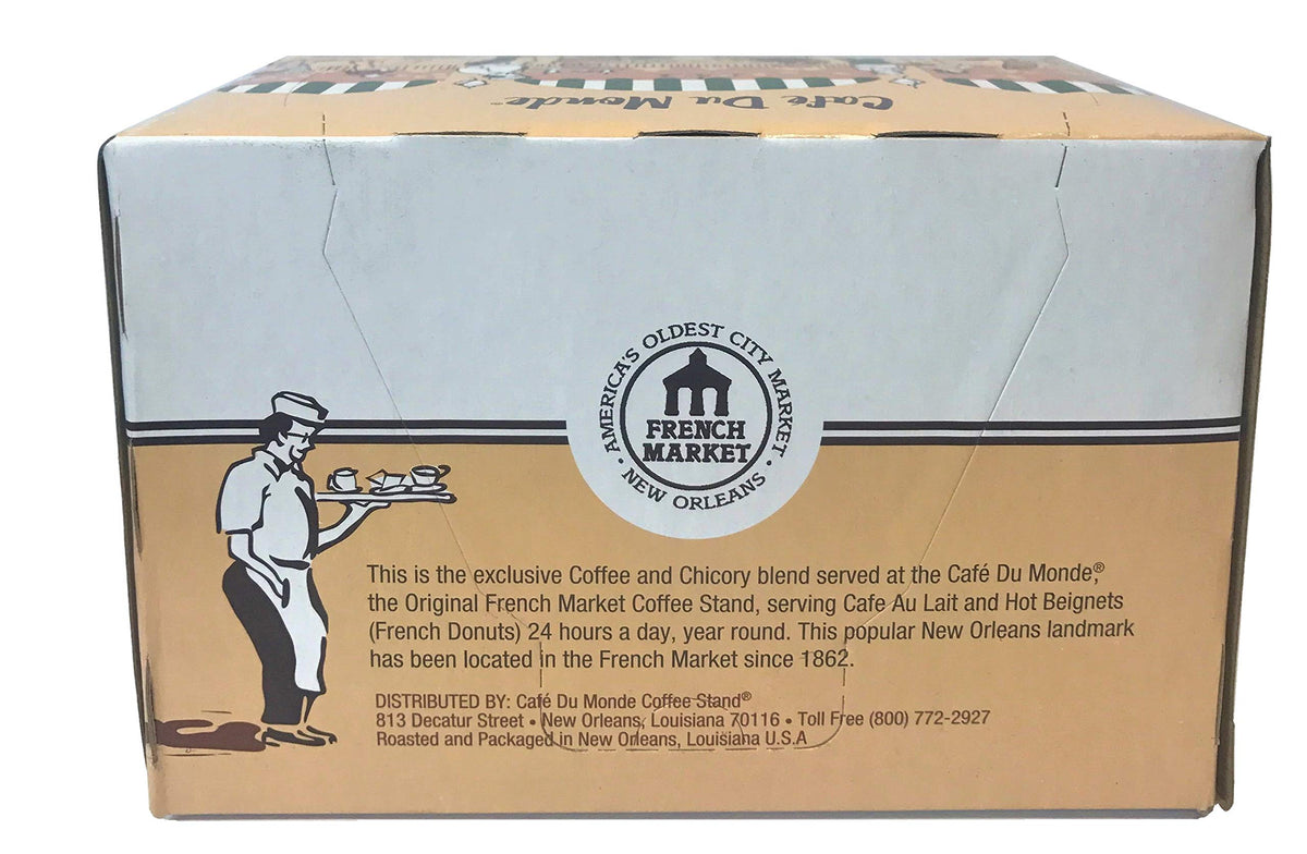 Cafe Du Monde Coffee & Chicory 24-Count Pods – Keurig Compatible