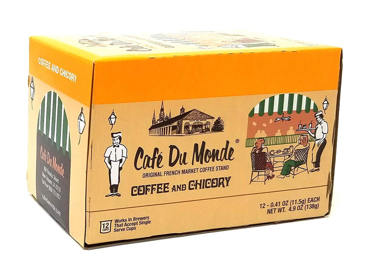 Cafe Du Monde Coffee & Chicory 24-Count Pods – Keurig Compatible