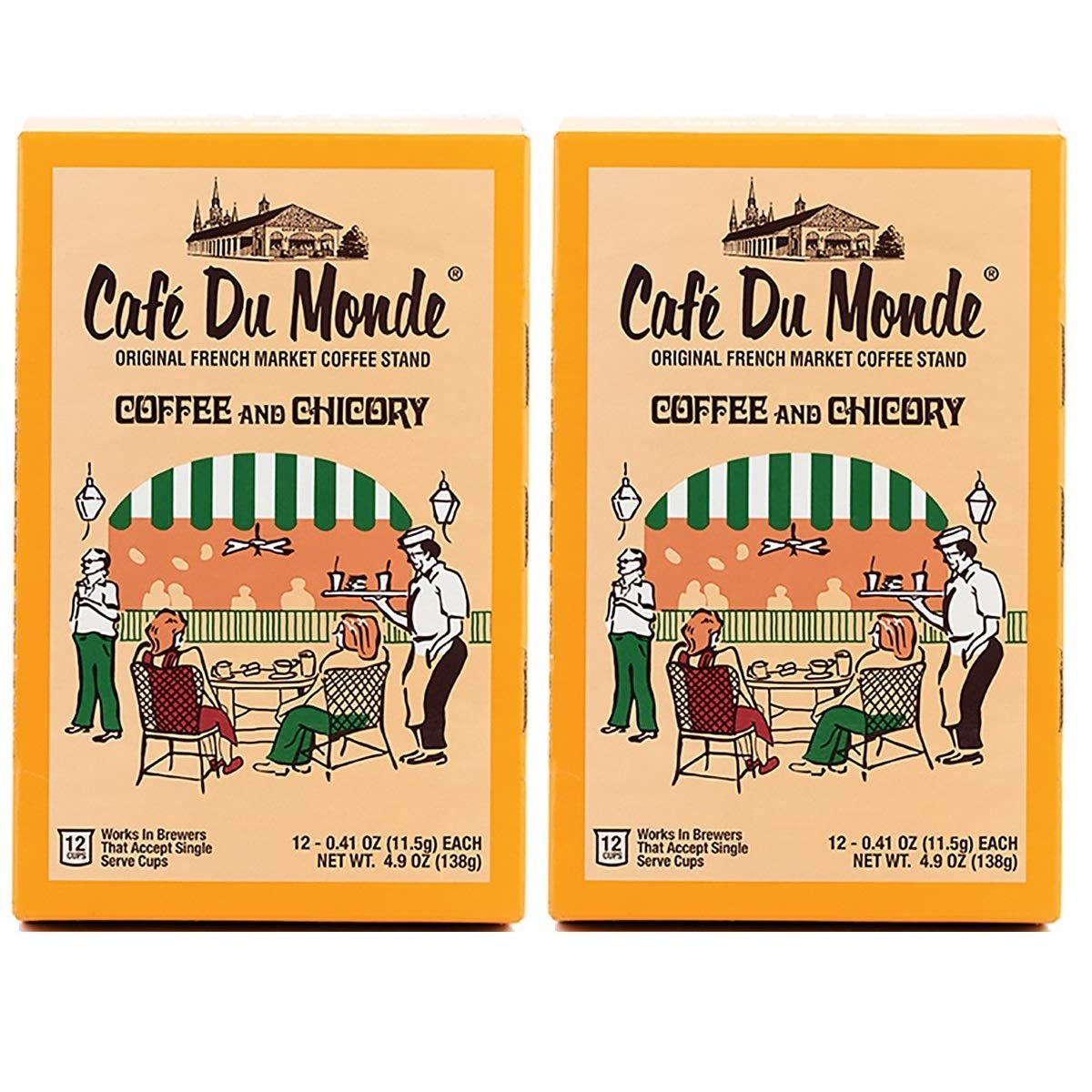 Cafe Du Monde Coffee & Chicory 24-Count Pods – Keurig Compatible