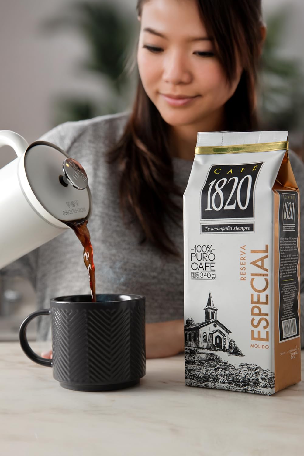 Café 1820 Special Reserve – Premium Costa Rican Arabica, High Altitude, 12 oz (2 Pack)