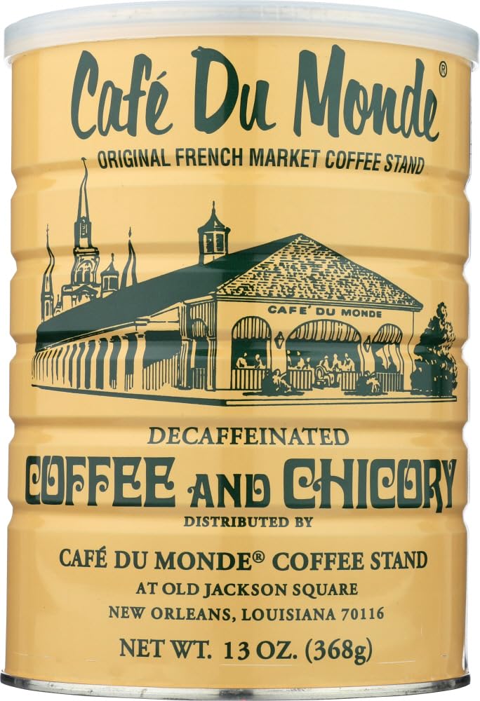Cafe Du Monde Chicory Decaf Coffee, 13 oz – 2 Pack