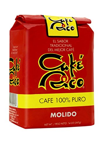 Cafe Rico Ground Regular Puerto Rican Coffee 2-Pack (14 oz Bags) | Bold Medium-Dark Roast