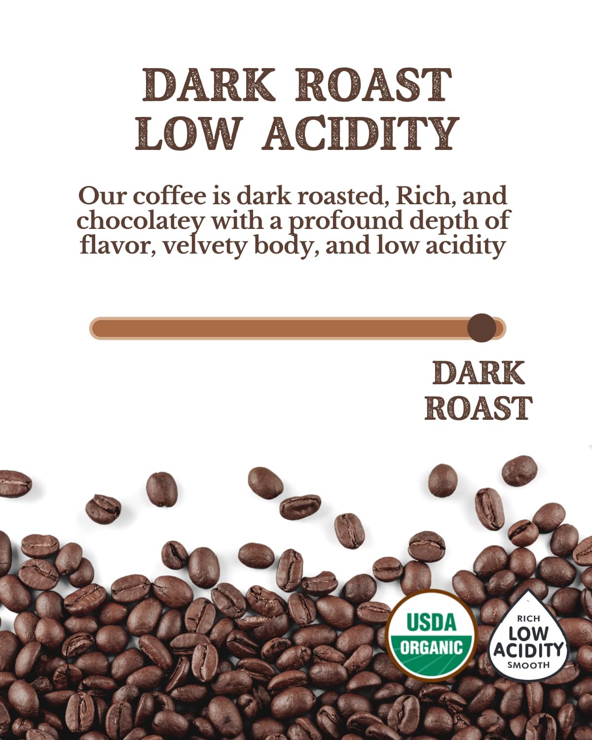 Cafe Don Pablo Subtle Earth Organic Coffee – Dark Roast, 2 lb Whole Bean, 100% Arabica, Low Acidity, Non-GMO