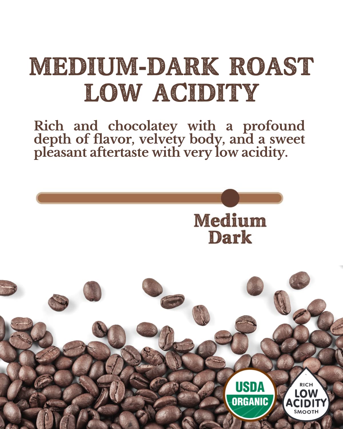Cafe Don Pablo Subtle Earth Organic Coffee – 2lb Whole Bean, Medium-Dark Roast