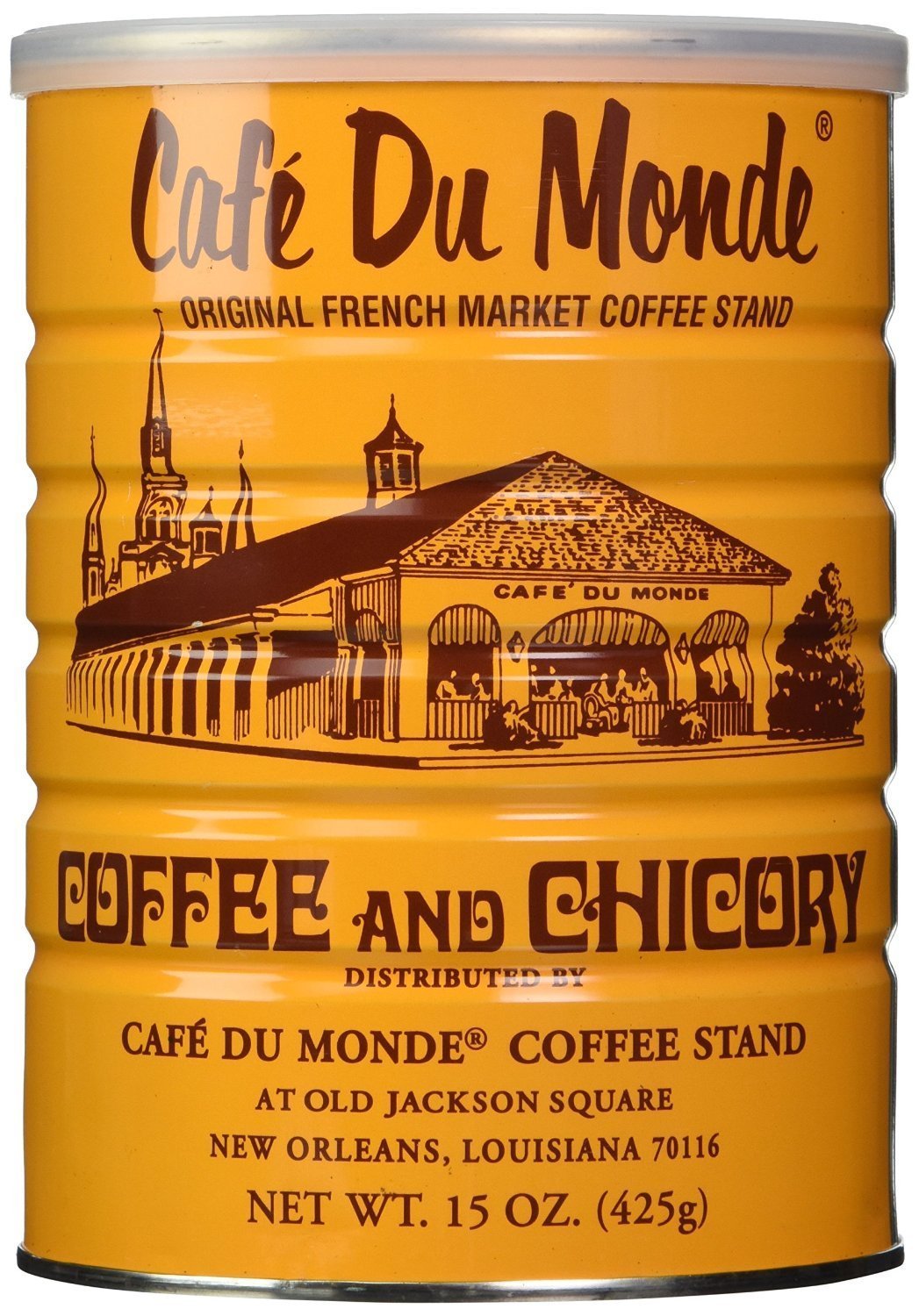 Cafe Du Monde Coffee & Chicory Bundle – New Orleans French Roast Duo (15 oz Original + 13 oz Chicory)