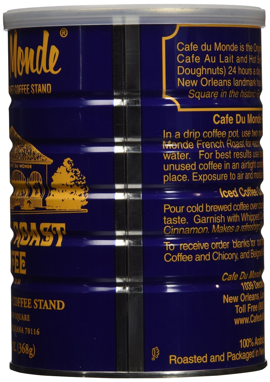 Cafe Du Monde Coffee & Chicory Bundle – New Orleans French Roast Duo (15 oz Original + 13 oz Chicory)
