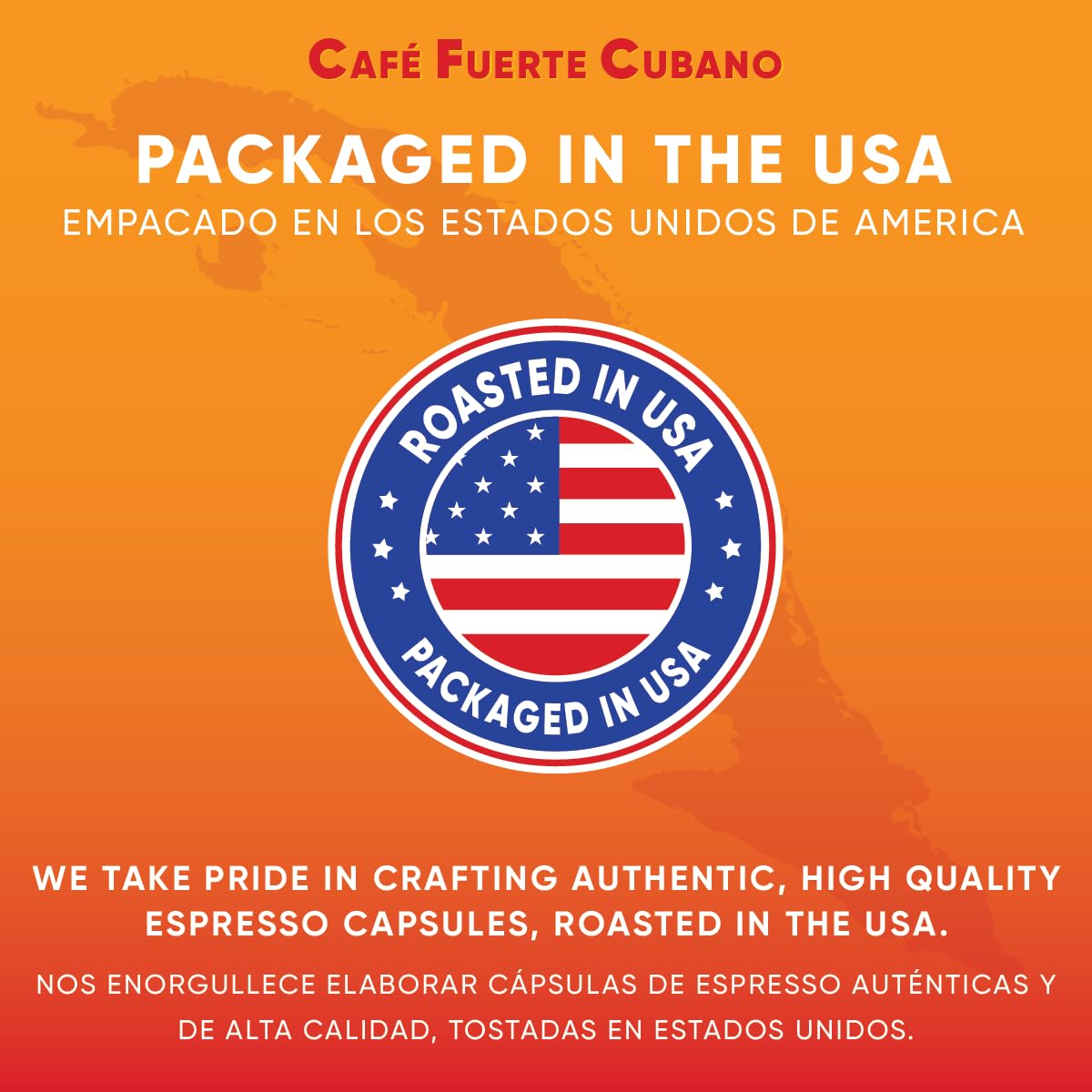 Café Fuerte Cubano Aluminum Espresso Capsules – Nespresso Original Compatible, Dark Roast