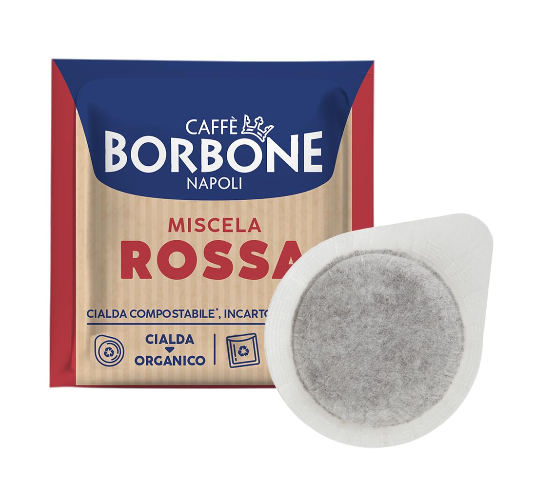 Caffè Borbone ESE Red Pods - Miscela Rossa (Red), 150 Count | Bold Espresso