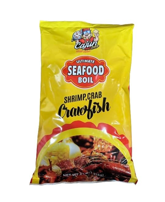Cajun Two Step Seasoning by StaleKracker – Seafood Boil (64 oz, 1 Pack)