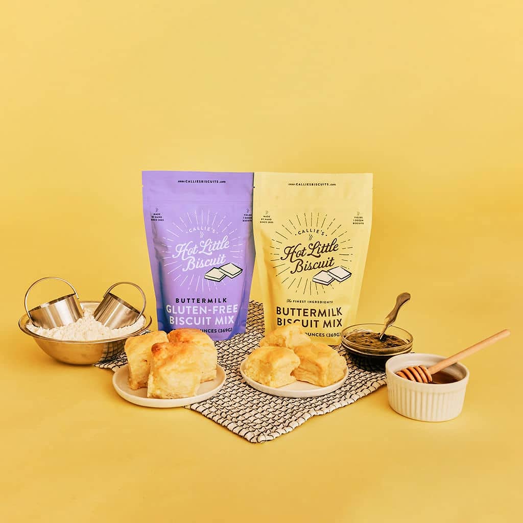 Callie's Charleston Biscuits - Hot Little Buttermilk Biscuit Mix, 2 Bags (24 Biscuits)