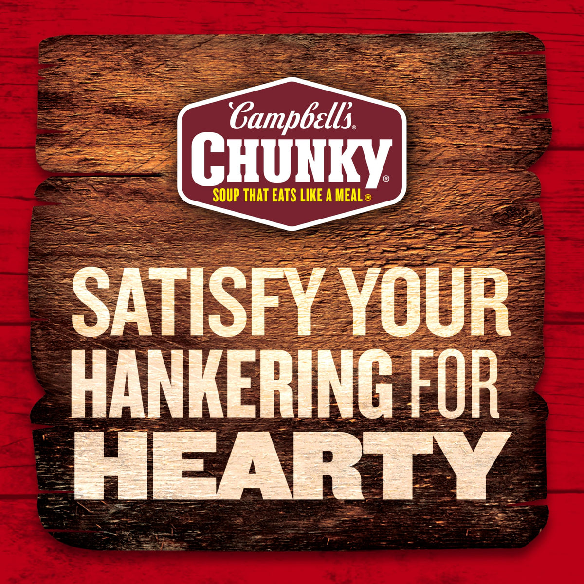 Campbell’s Chunky Hearty Beef and Barley Soup – 18.8 oz Can (Case of 12)