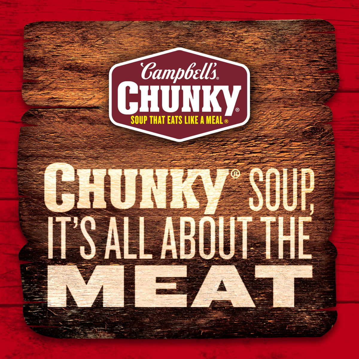 Campbell's Chunky Chicken and Sausage Gumbo — 18.8 oz Can (Case of 12) | Hearty, Ready-to-Eat Soup