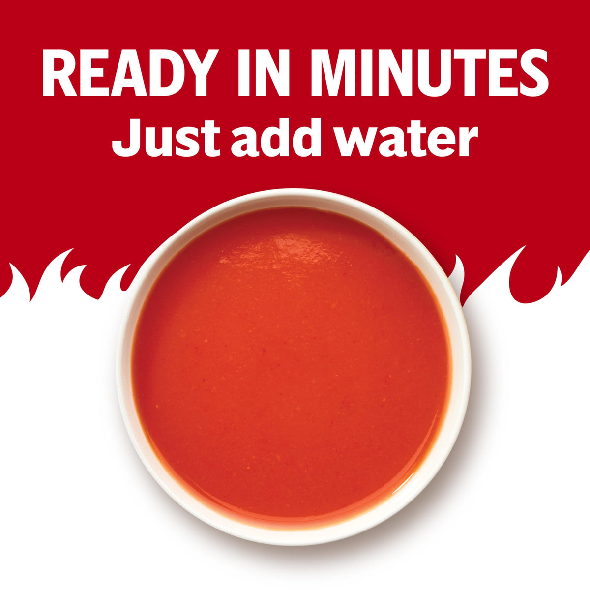 Campbell's Condensed Spicy Tomato Soup - 12-Can Case, Vegan, Microwave-Ready