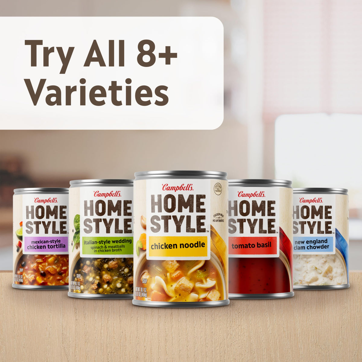 Campbell’s Homestyle Tomato Basil Soup | 16.3 oz Can