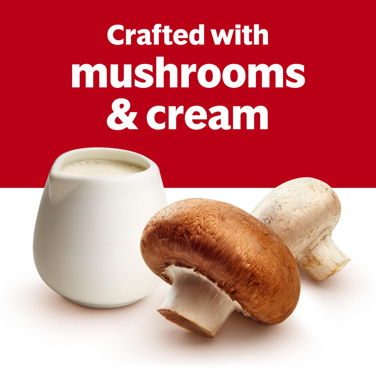 Campbell's Condensed Unsalted Cream of Mushroom Soup – 12 Pack, 10.5 oz Cans