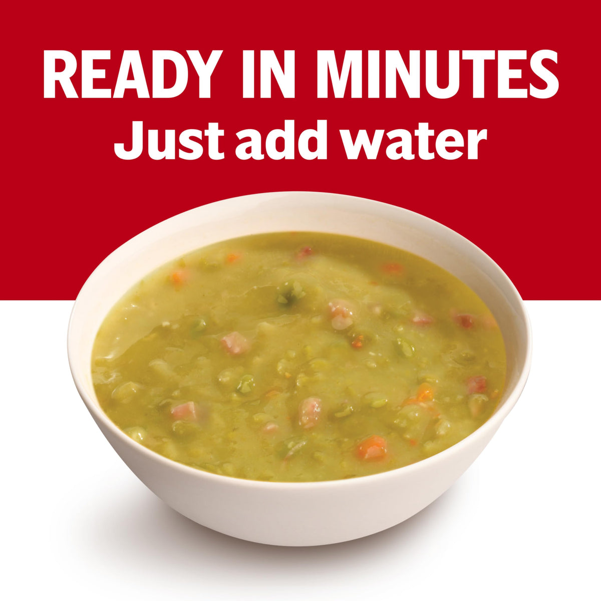 Campbell's Condensed Split Pea with Ham Soup — 11.5 oz (Pack of 12) | Hearty Ready-to-Heat Comfort