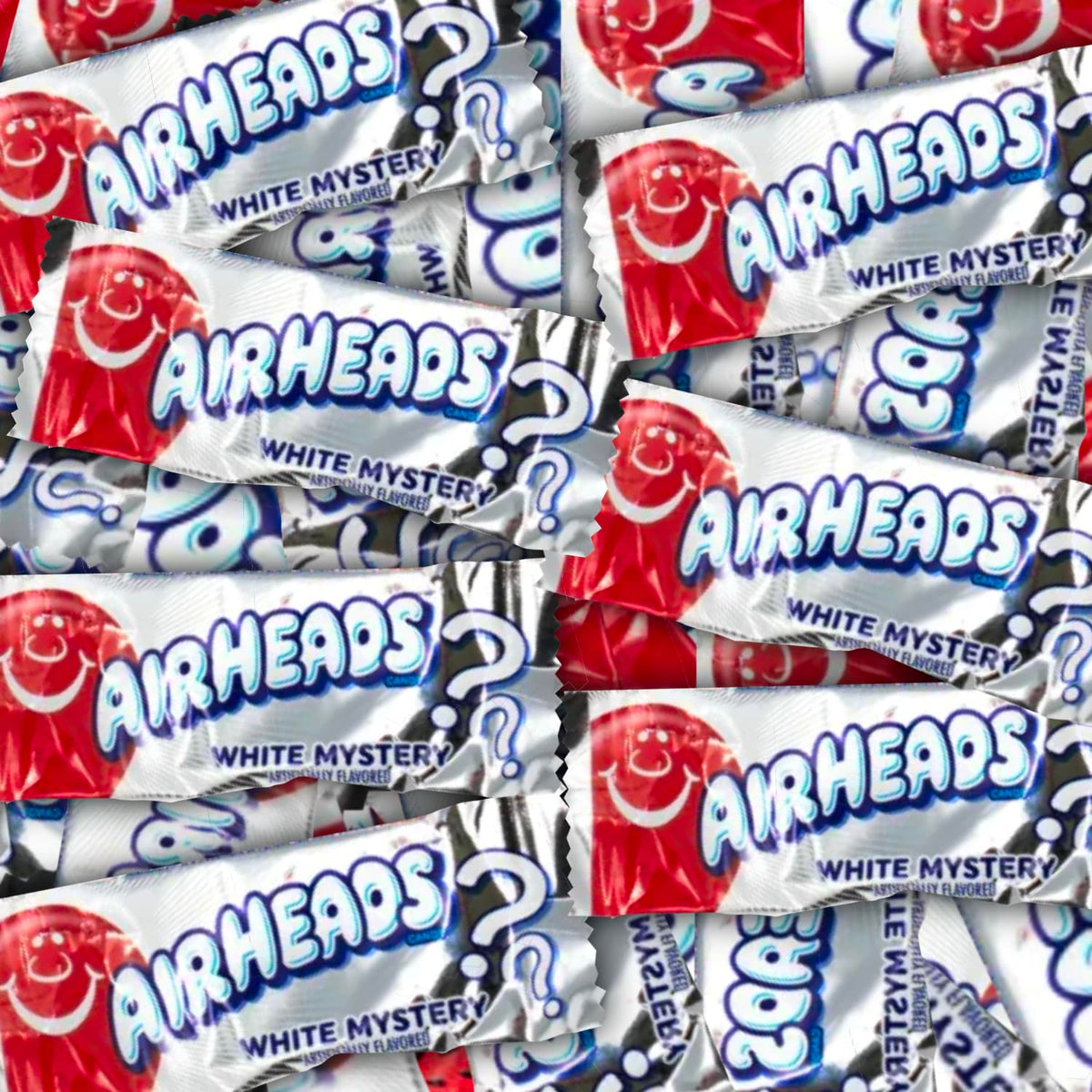 CandyKrave Airheads Mini Bars – White Mystery, 80-Pack Bulk (2 lb), Gluten Free