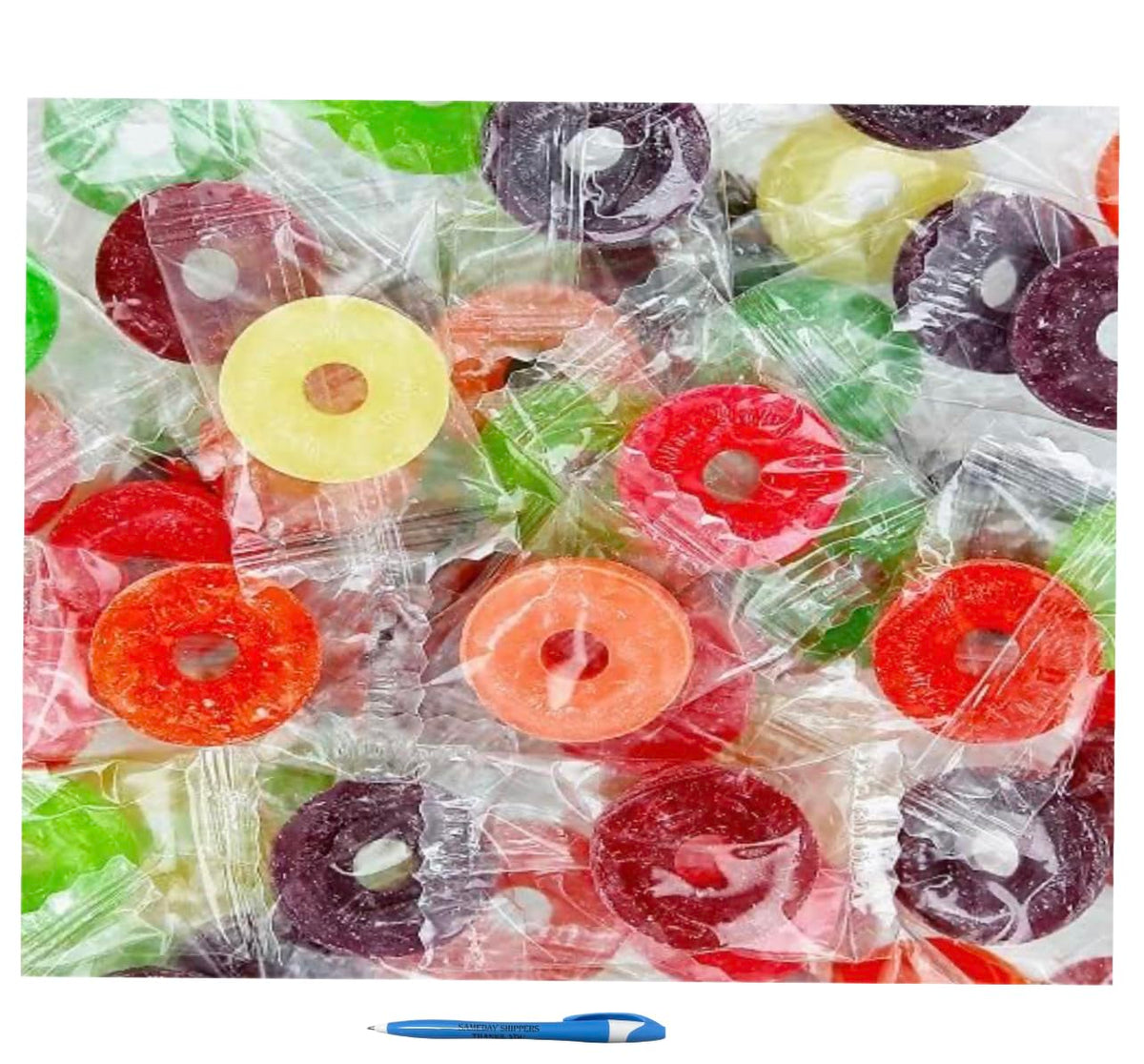 CandyRific LifeSavers Hard Candy Bulk – 1.8 Lbs Mega 10-Flavor Assortment