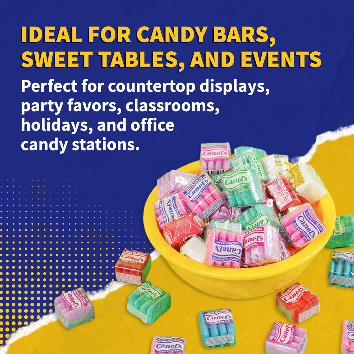 Canel's 4-Piece Gum Pack Jar in Original Flavors – 300 Count