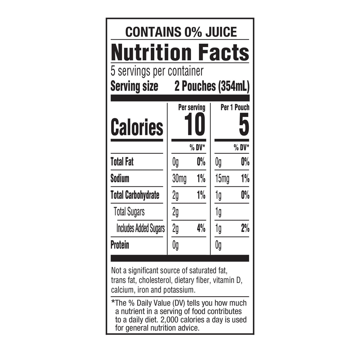 Capri Sun Roarin' Waters Tropical Punch Flavored Water Beverage – 40 Pouches, 4 Boxes