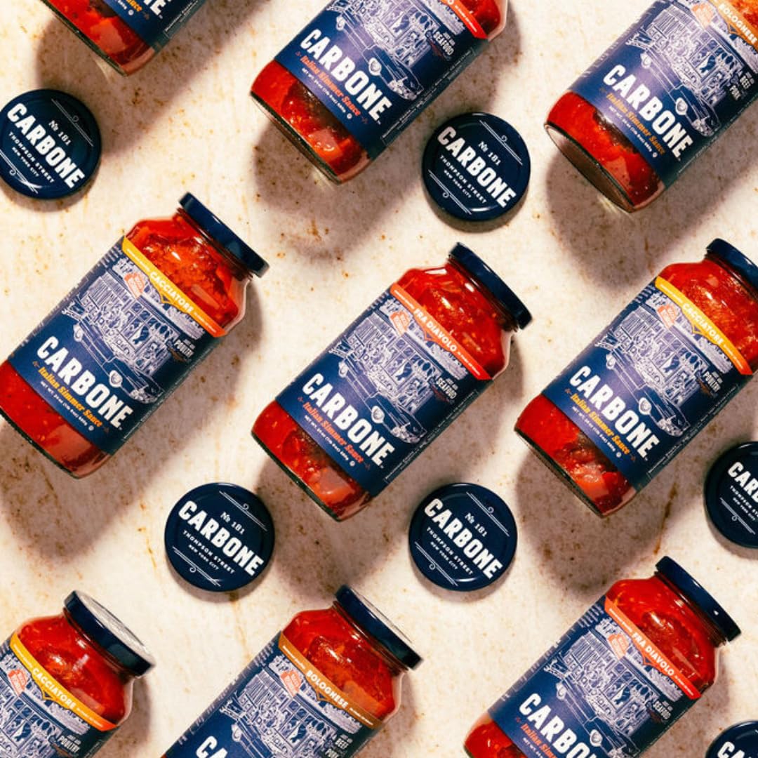 Carbone Simmer Sauce Variety Pack: Bolognese, Fra Diavolo & Cacciatore | Gluten Free, Non-GMO, Low Carb
